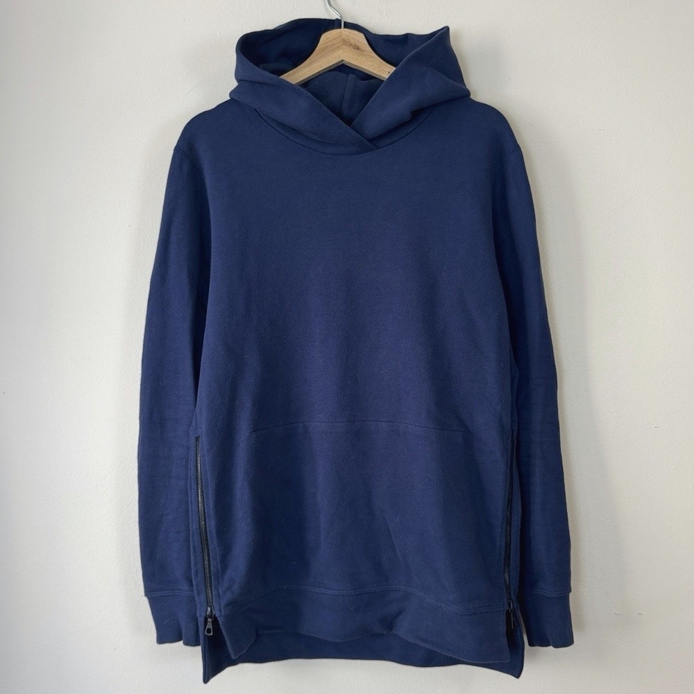 John Elliott Villain Blue Hoodie Sweatshirt Size 2 - M/L